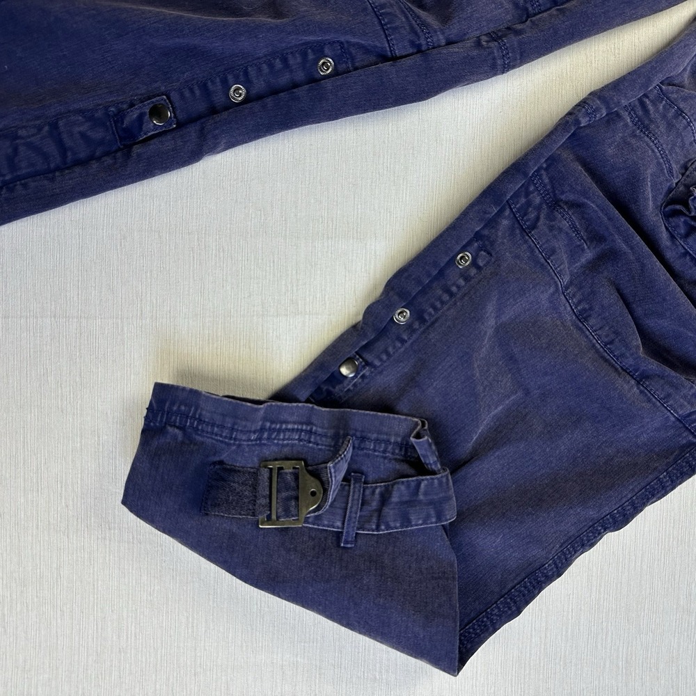 Free People We The Free Cant Compare Slouch Cargo Pants XS Purple Pockets Boho - Picture 6 of 12